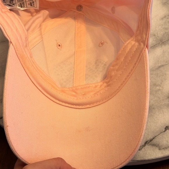 Disney Parks Pastel Pink Rhinestone Chevron Mickey Ball Cap – Adult Size - Picture 10 of 11